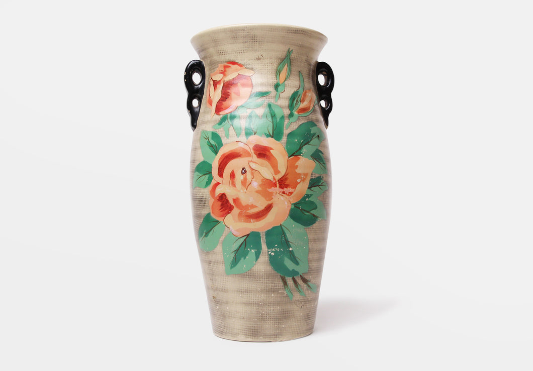 Large Floral Vase