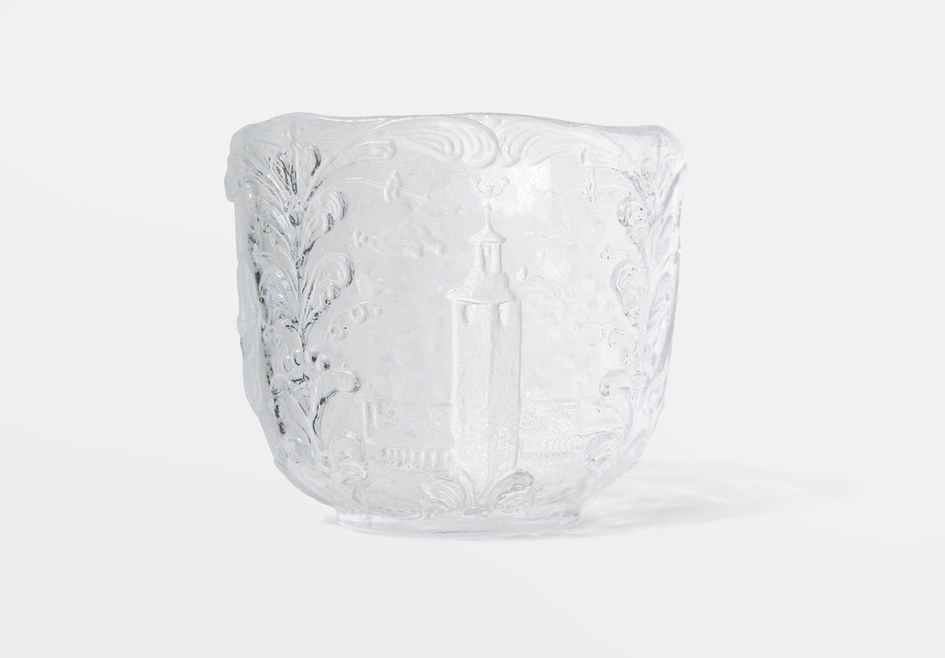 Kosta Boda Glass Ice Bucket