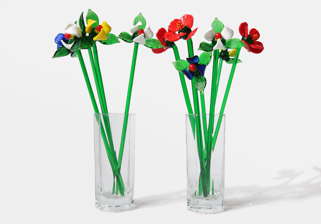 Murano Glass Flowers